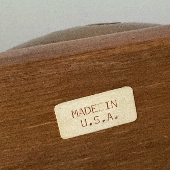 Ron Fisher Wooden Duck Figurine Storage Box Made in USA Storage Box Jewelry Box - Picture 3 of 15